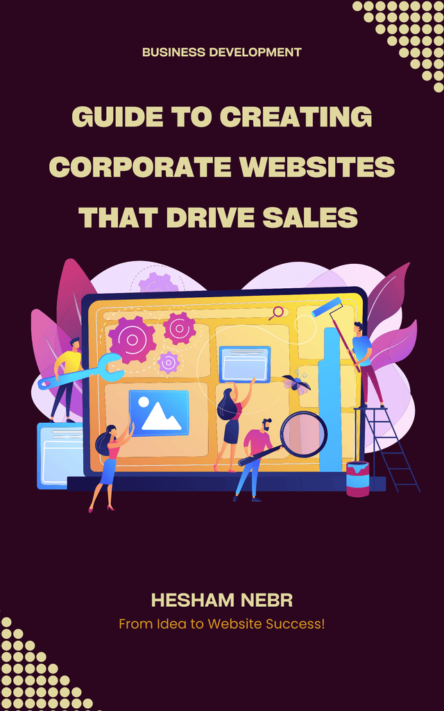 A corporate website focused on driving sales with effective marketing strategies
