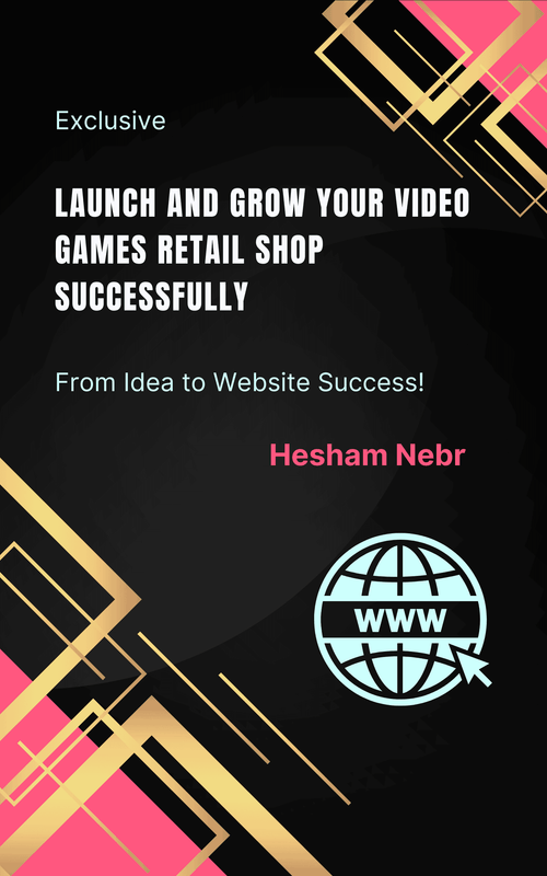 A vibrant online retail shop focused on video games and consoles