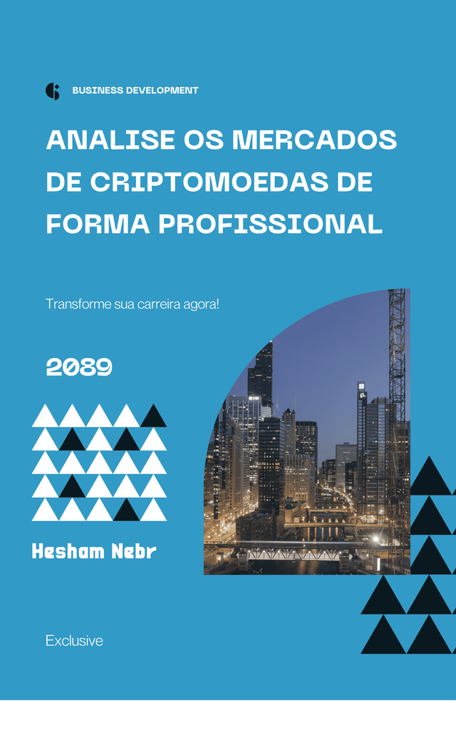Cover of ebook on career growth: A guide for professionals - Portuguese