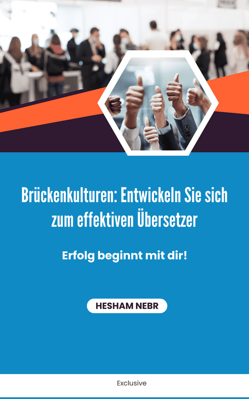 A translator bridging language gaps during a conversation - German