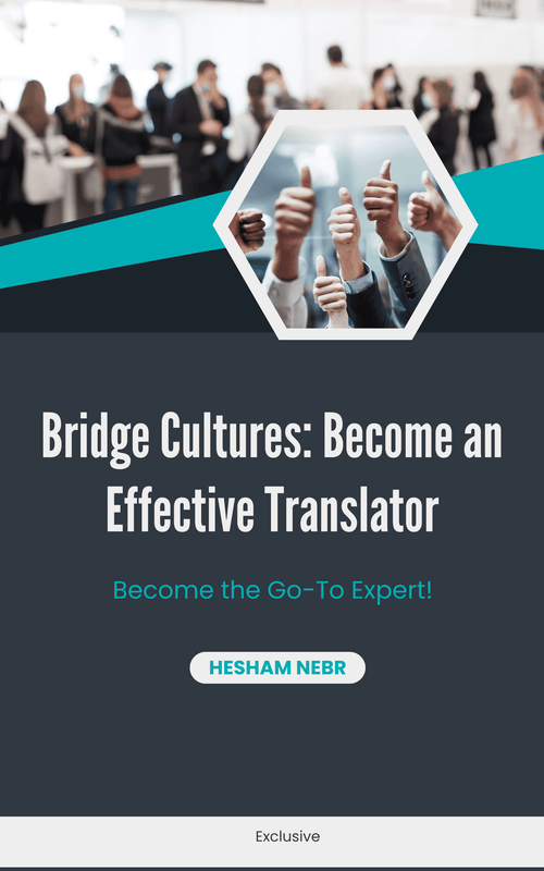 A translator bridging language gaps during a conversation