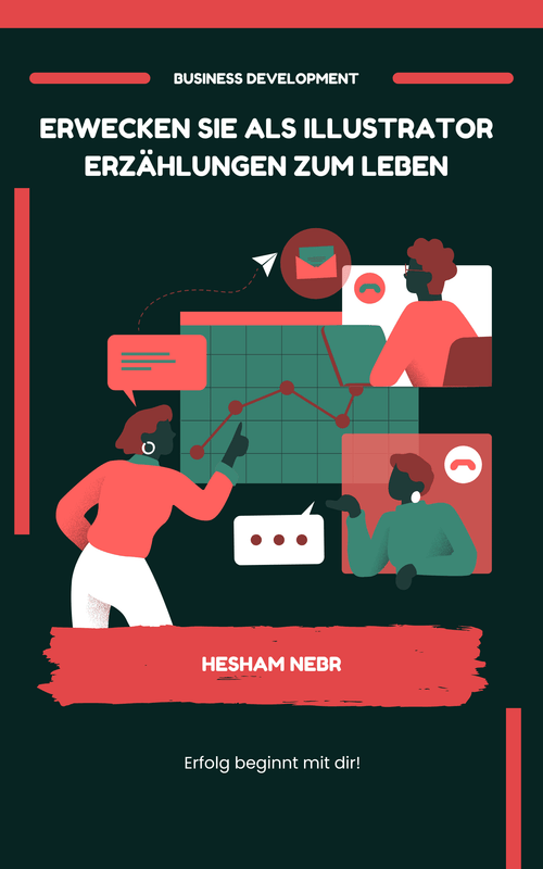 Cover of an ebook on career advancement techniques - German
