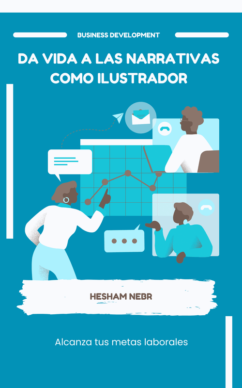 Cover of an ebook on career advancement techniques - spanish