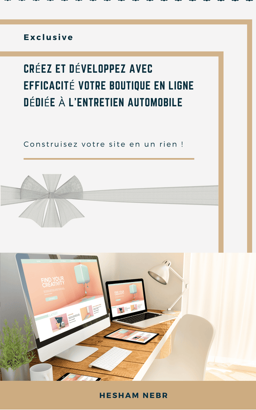 An auto care shop with online reviews highlighting effective services - French