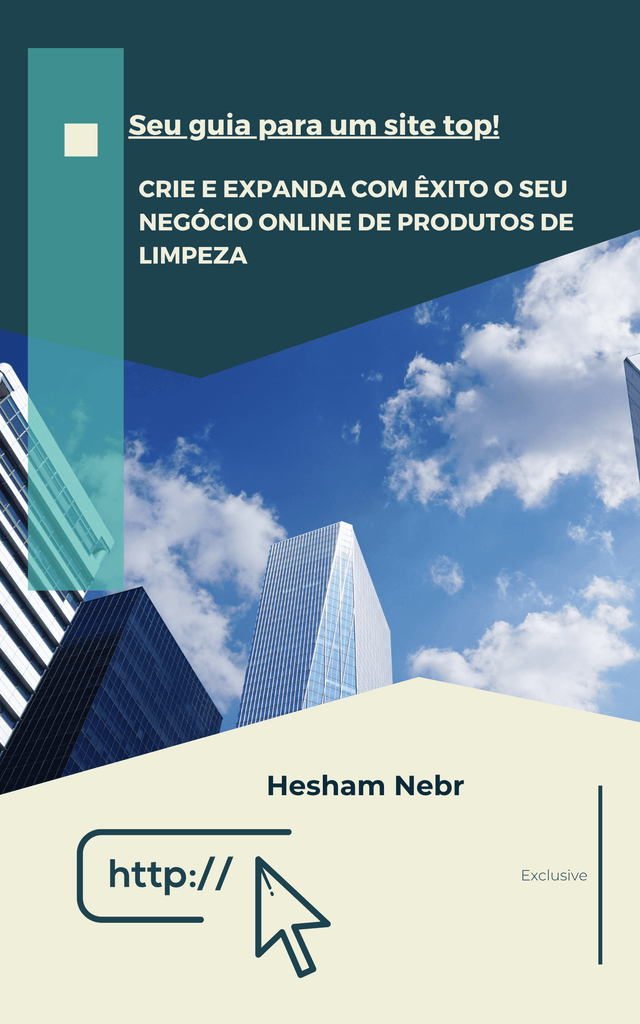 Cleaning supplies displayed attractively on a user-friendly website -  Portuguese