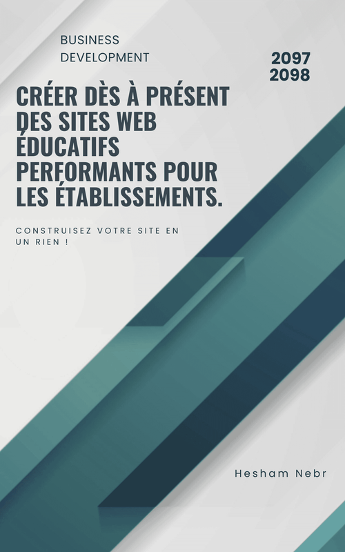 An educational institution's website designed for effective information sharing - French
