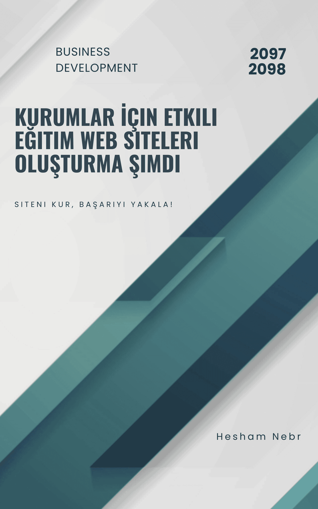 An educational institution's website designed for effective information sharing - Turkish