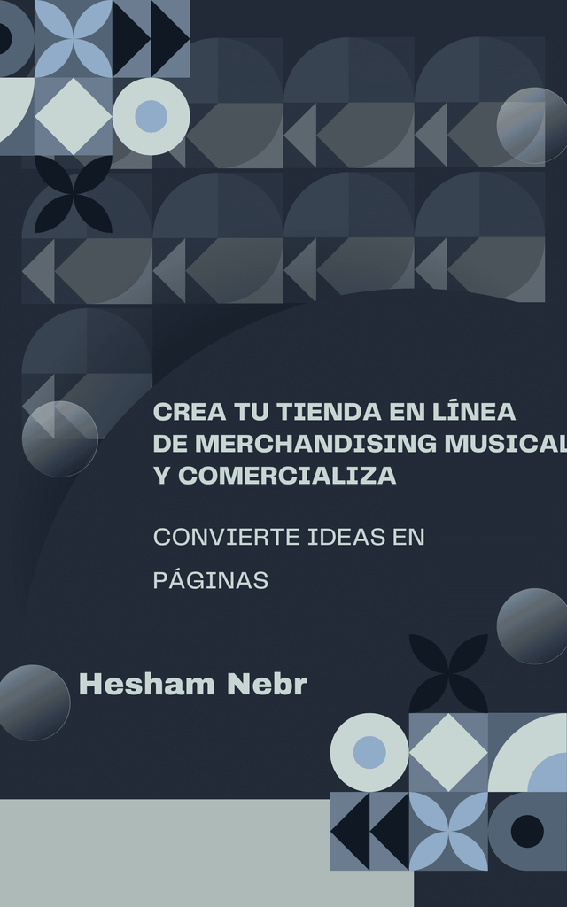Music merchandise displayed attractively on a fan-focused online store - Spanish