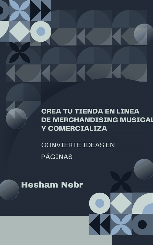 Music merchandise displayed attractively on a fan-focused online store - Spanish
