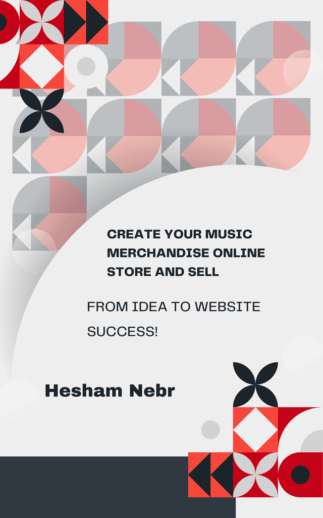 Music merchandise displayed attractively on a fan-focused online store