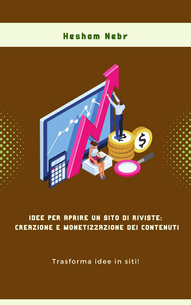 An online magazine interface with engaging articles and visuals - Italian