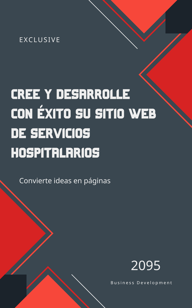 A hospital services website showcasing health services and information - Spanish