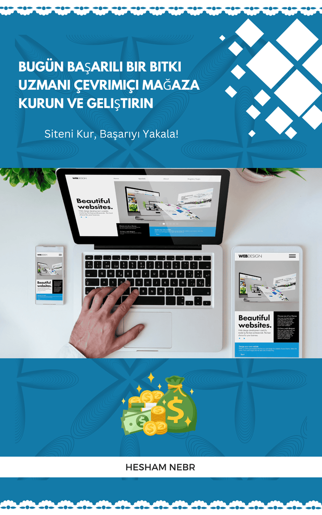 A holistic online shop showcasing herbal products for wellness - Turkish