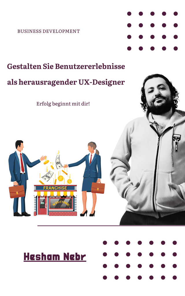 A UX designer creating wireframes and prototypes for user interfaces - German