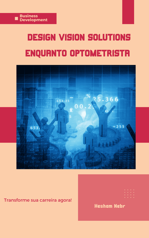 An optometrist fitting lenses and examining vision health -  Portuguese