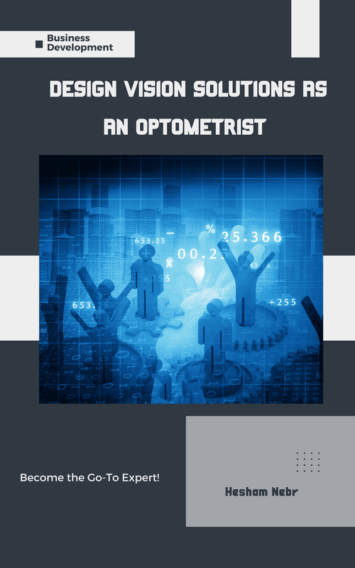 An optometrist fitting lenses and examining vision health