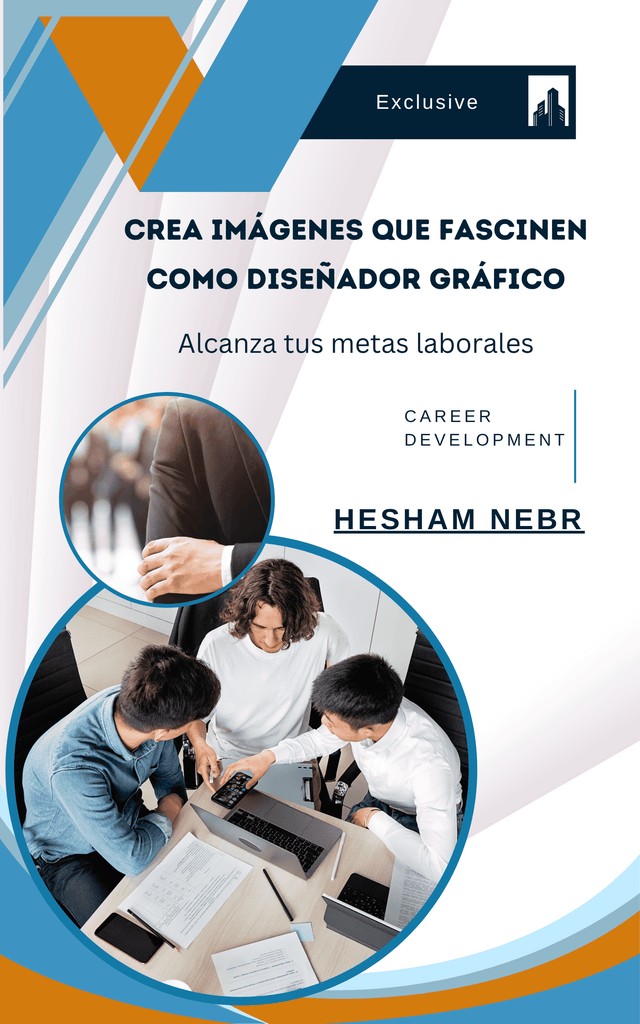 A graphic designer creating eye-catching visuals for marketing - Spanish