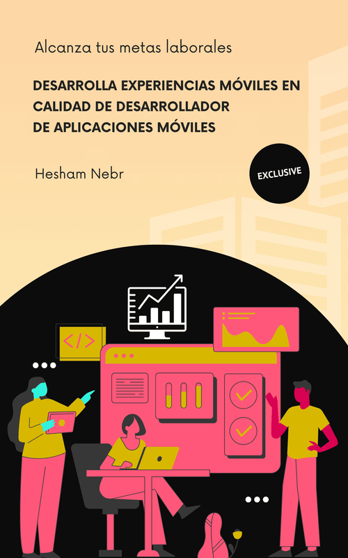 A mobile app developer coding and designing user-friendly applications - Spanish