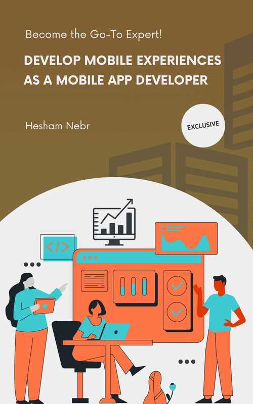 A mobile app developer coding and designing user-friendly applications