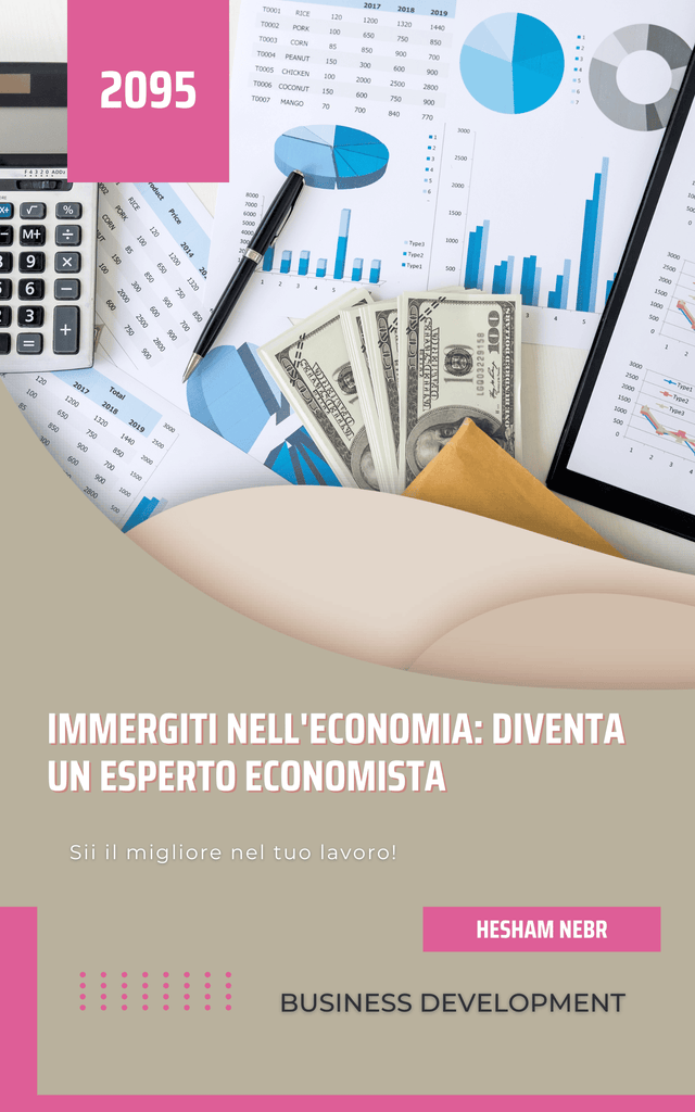 An economist studying financial reports and economic forecasts - Italian