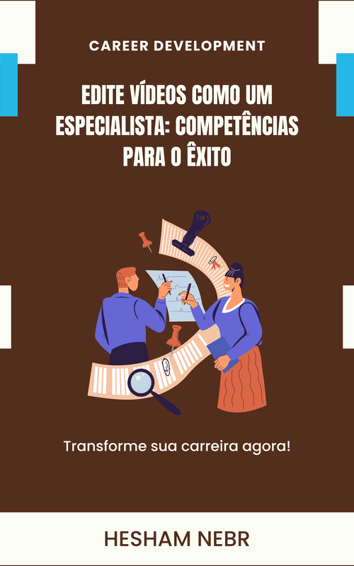 A video editor working on digital content in a post-production studio -  Portuguese