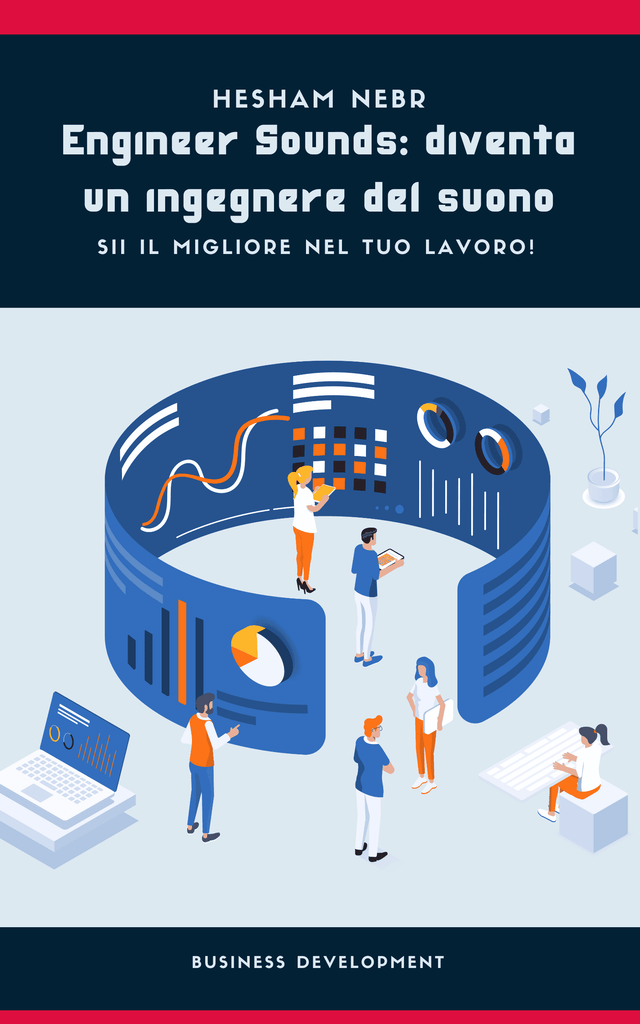 An audio engineer setting up sound equipment for a recording session - Italian