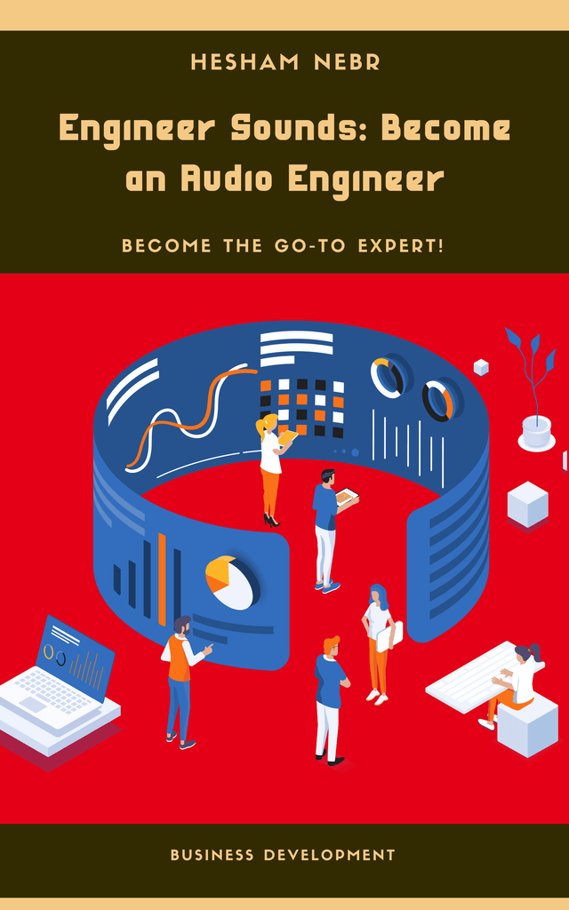 An audio engineer setting up sound equipment for a recording session