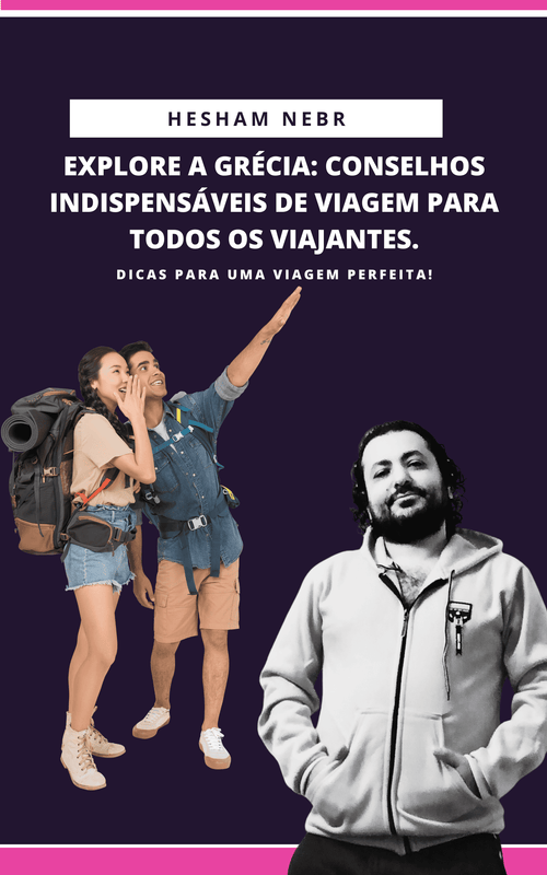 A beautiful sunset over Greece's stunning landscapes and architectural wonders -  Portuguese