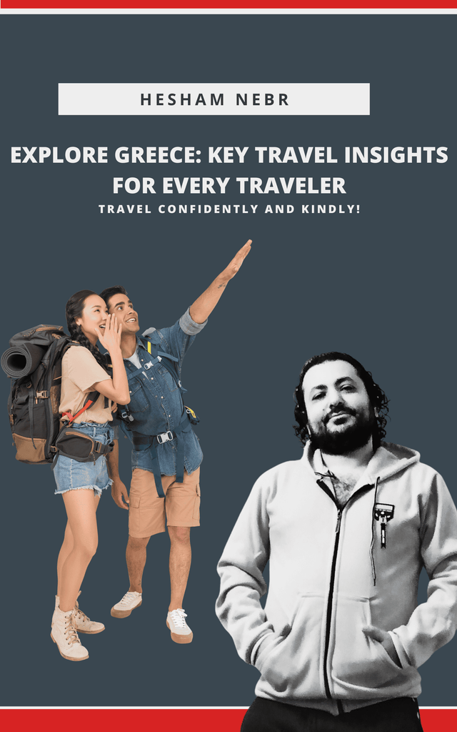 A beautiful sunset over Greece's stunning landscapes and architectural wonders