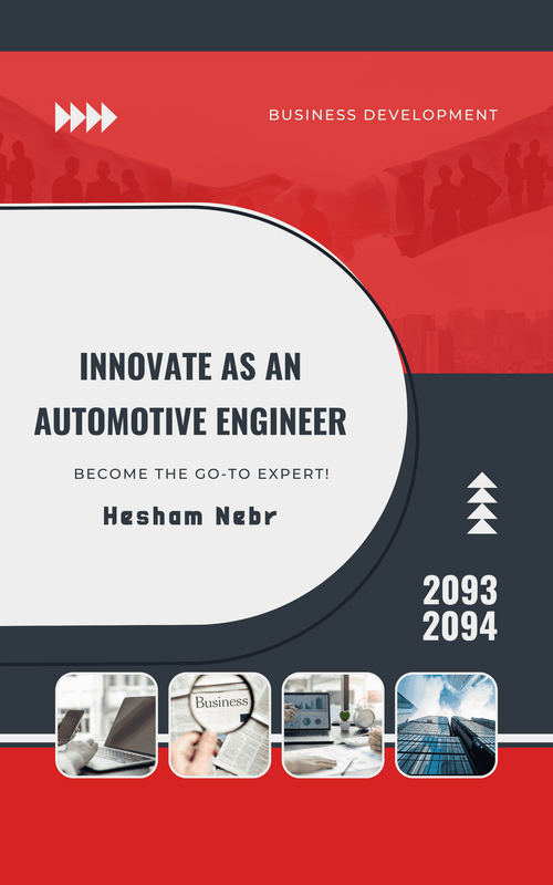 An automotive engineer designing innovative vehicle components