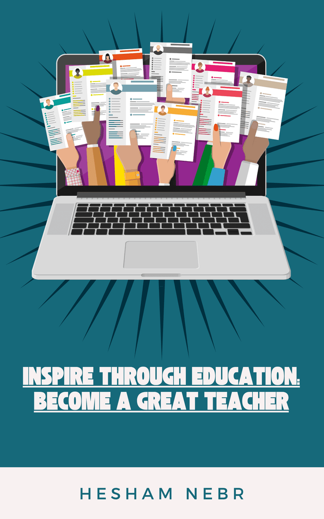 A teacher engaging students with an inspiring lesson in a classroom