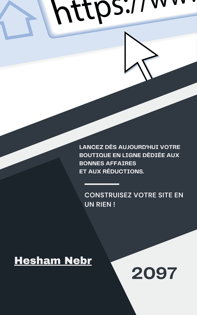 A well-designed e-commerce shop offering deals and discounts on various products - French