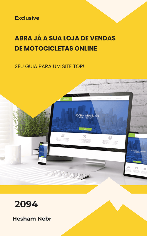 A dynamic online platform for buying and selling motorcycles -  Portuguese
