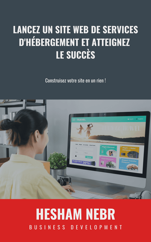 A web hosting services website showcasing plans and features - French