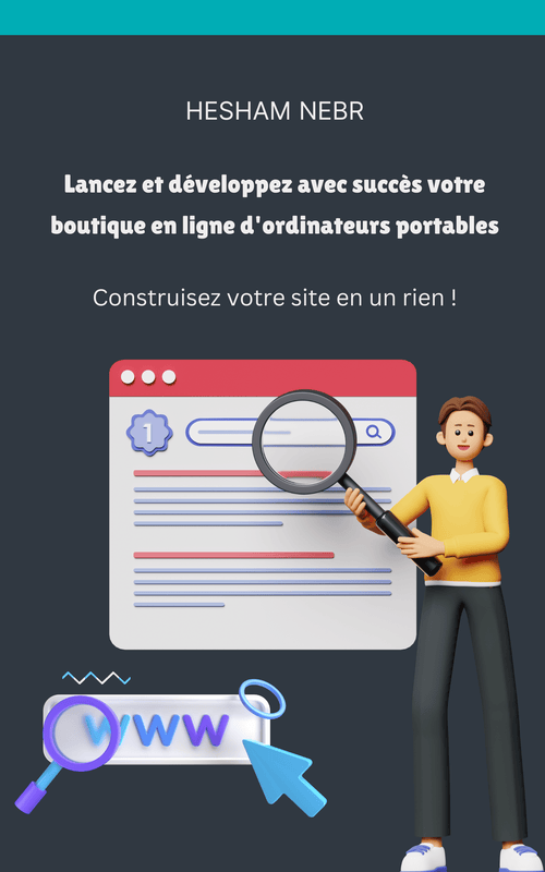 A well-organized online laptop shop showcasing top brands - French