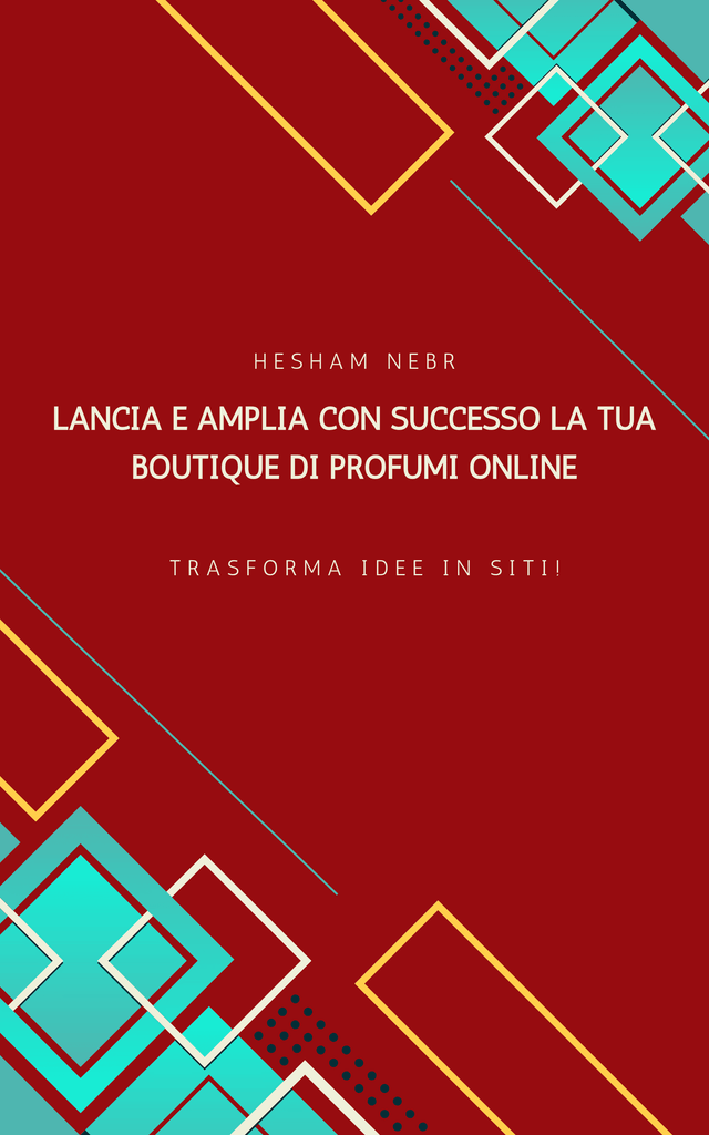 A luxurious online perfume boutique showcasing fragrances - Italian