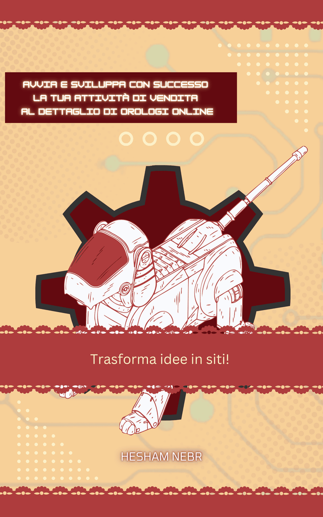 A sophisticated online watch retailer displaying luxury timepieces - Italian