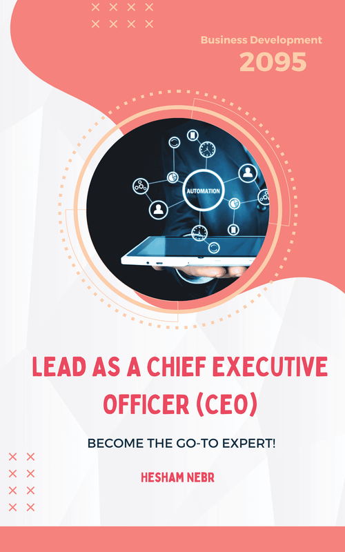 A CEO leading a strategic meeting with executives