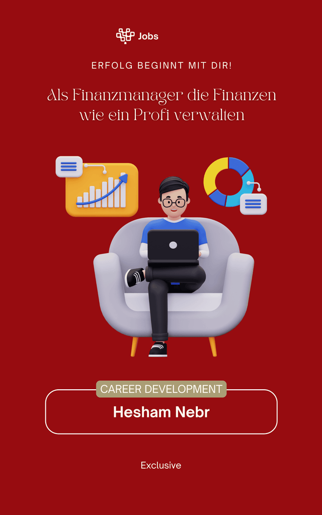 Engaging contents of an ebook on career advancement - German