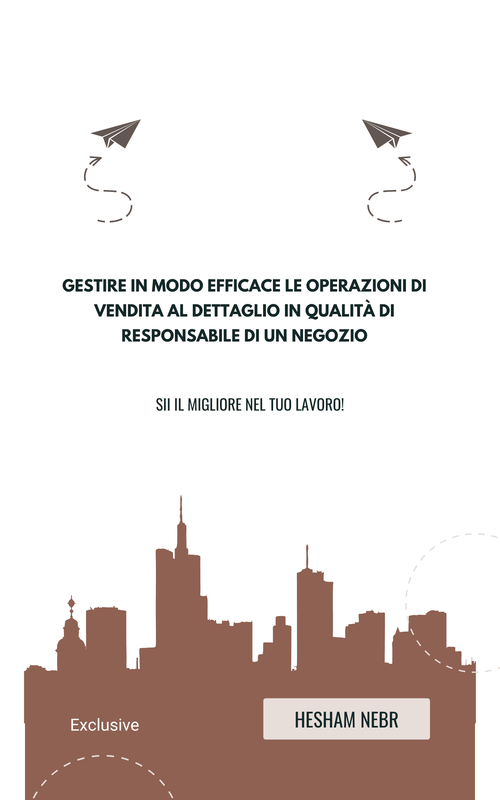 A shop manager overseeing retail operations and customer engagement - Italian