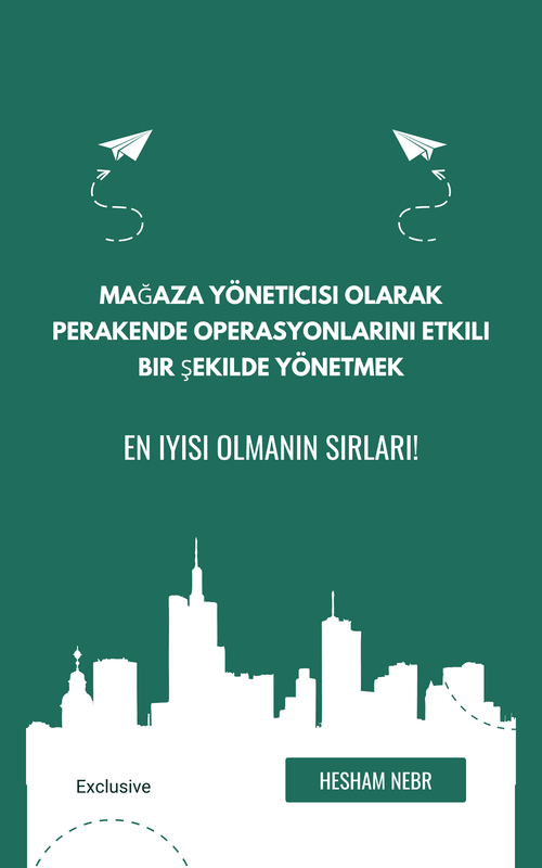 A shop manager overseeing retail operations and customer engagement - Turkish