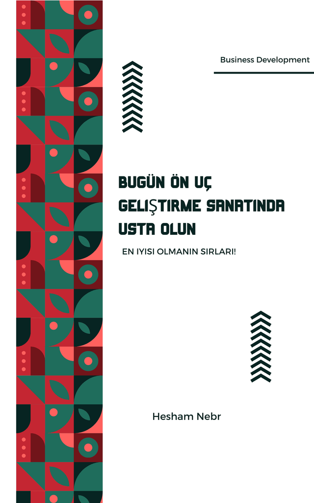 A front-end developer typing on a laptop, showcasing coding and design elements - Turkish