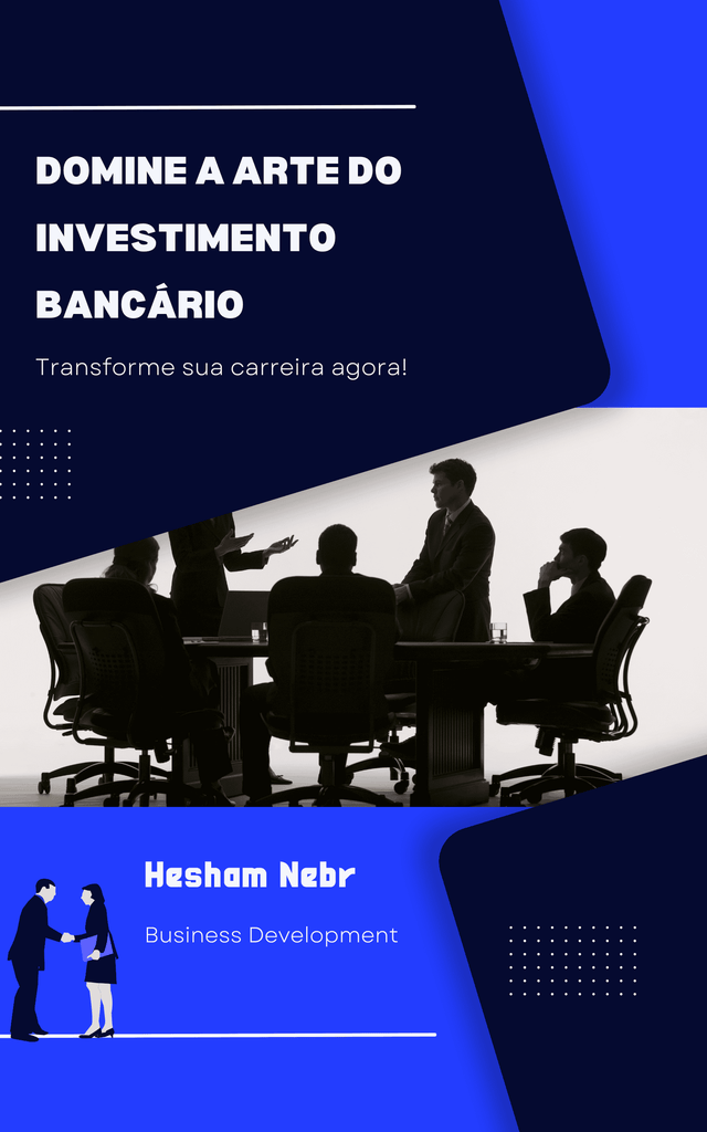 An investment banker presenting financial strategies to clients -  Portuguese