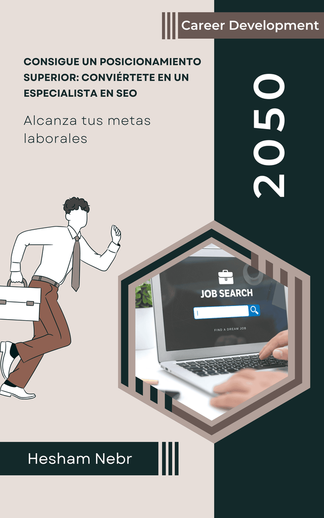 An SEO expert analyzing website performance and optimizing for search - Spanish