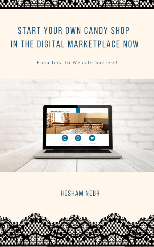 Colorful candy products enticing customers on an online marketplace