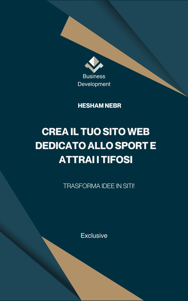 A sports-focused website designed to attract fans and share news - Italian