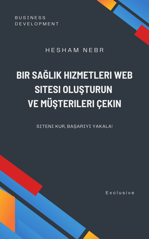 A healthcare services website aimed at attracting clients with various medical services - Turkish