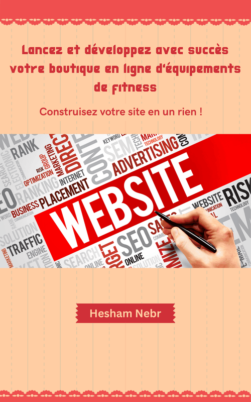 A dynamic gym equipment store interface with quality fitness products - French