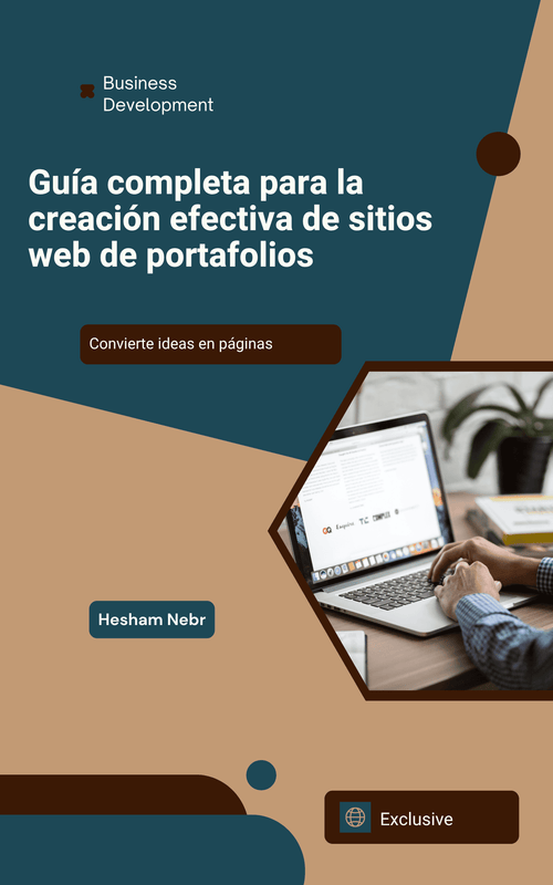 A portfolio website effectively showcasing creative work and skills - Spanish