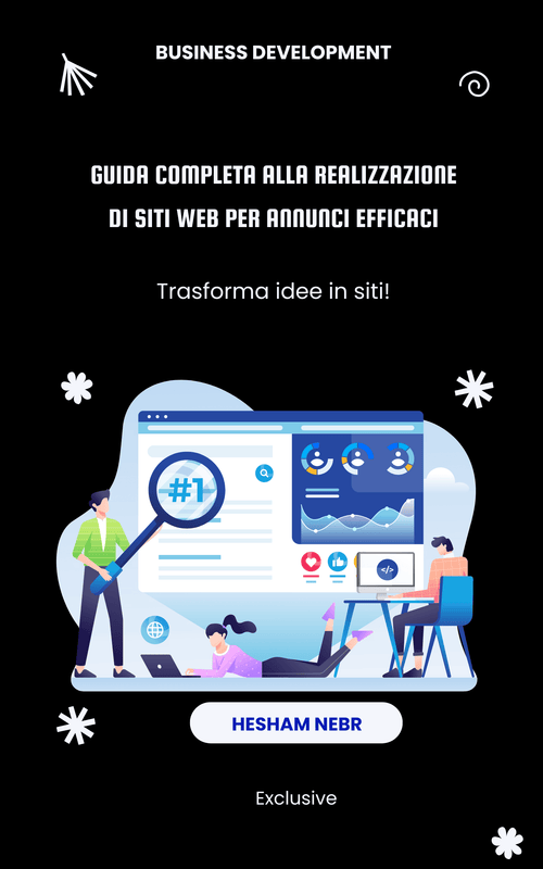 Infographic on how to create an online business effectively - Italian
